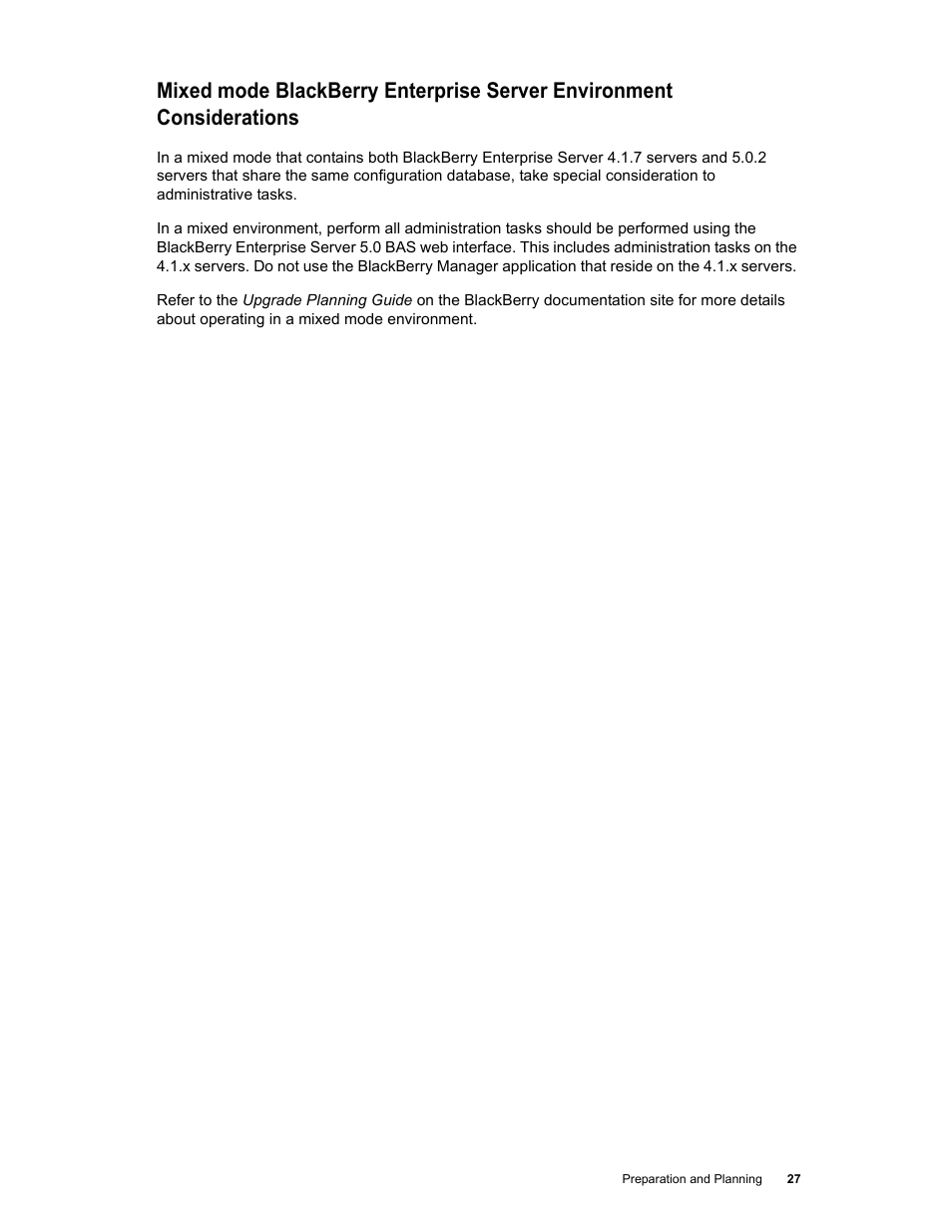 Google Apps Connector for BlackBerry Enterprise Server Installation and Administration Guide User Manual | Page 27 / 70