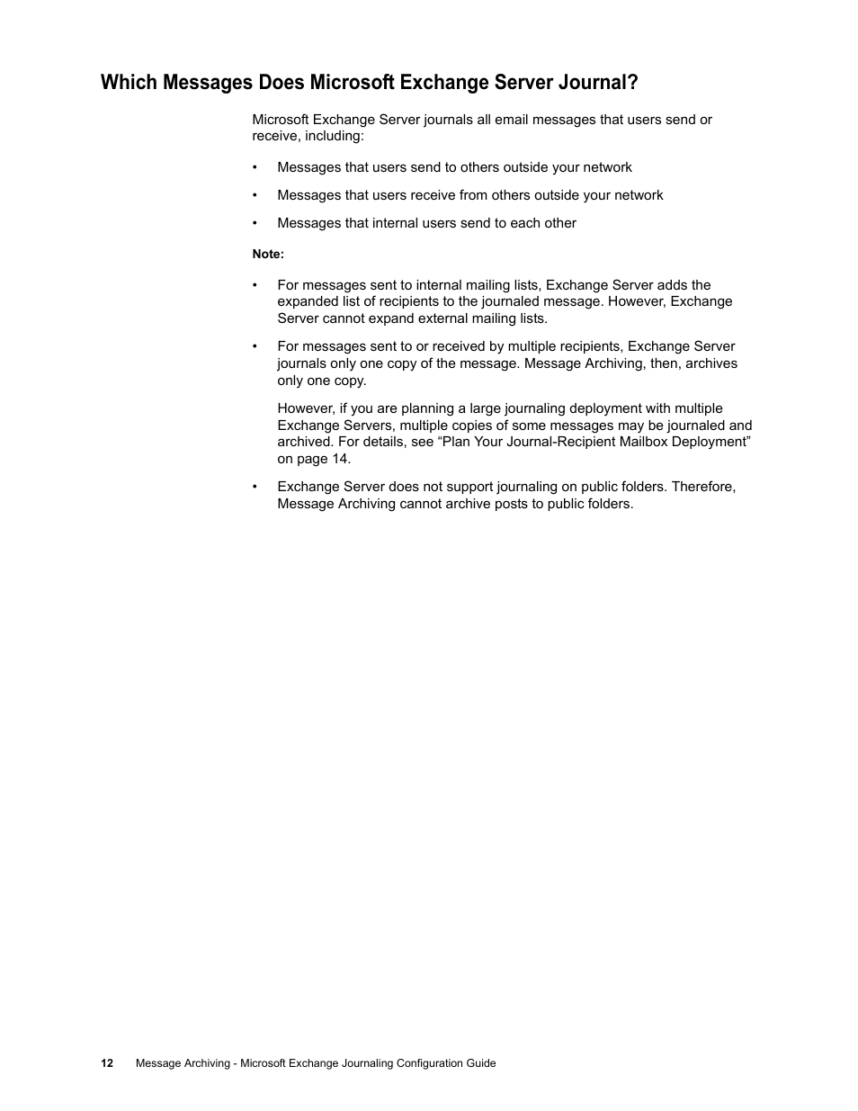 Google Message Archiving Microsoft Exchange Journaling Configuration Guide For Exchange Server 2000 and 2003 User Manual | Page 9 / 43