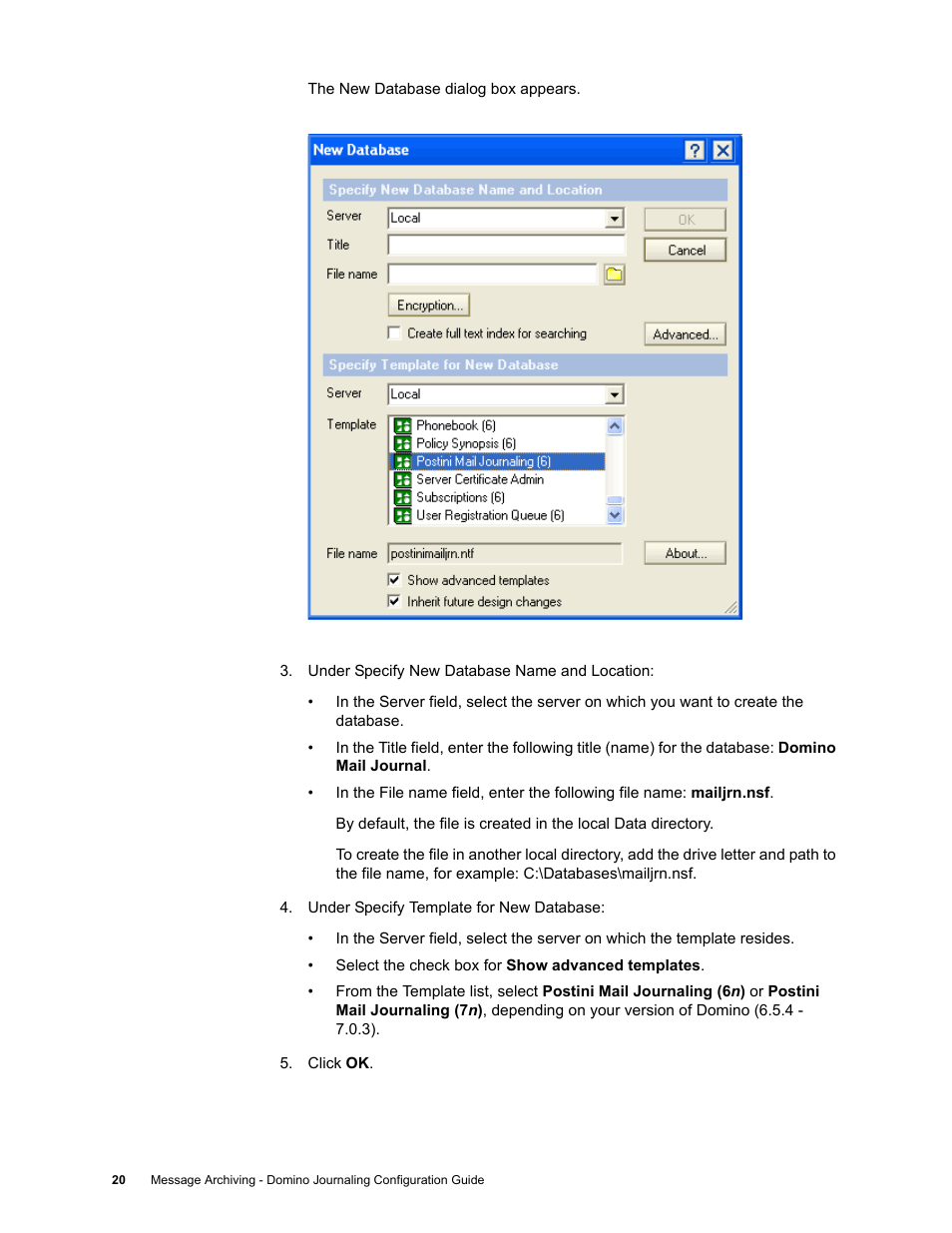 Google Message Archiving Lotus Domino Journaling Configuration Guide For Domino Server 6.5.4 - 8.5 User Manual | Page 16 / 36