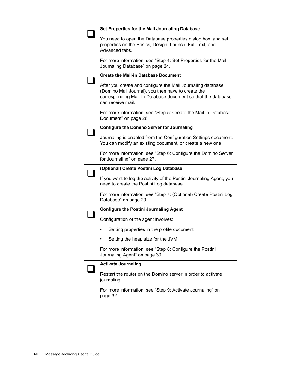 Google Message Archiving Lotus Domino Journaling Configuration Guide For Domino Server 6.5.4 - 8.5 User Manual | Page 35 / 36