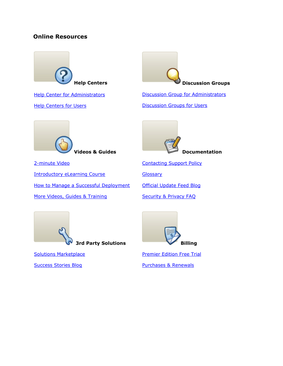 Google Apps Premier Edition Reference Guide for Administrators User Manual | Page 3 / 8