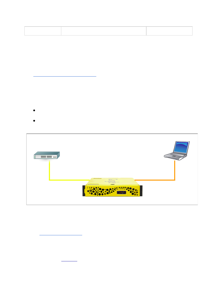 Chapter 2 install, configure, crawl, and search, Installing the gsa | Google Search Appliance Getting Started Guide User Manual | Page 6 / 20