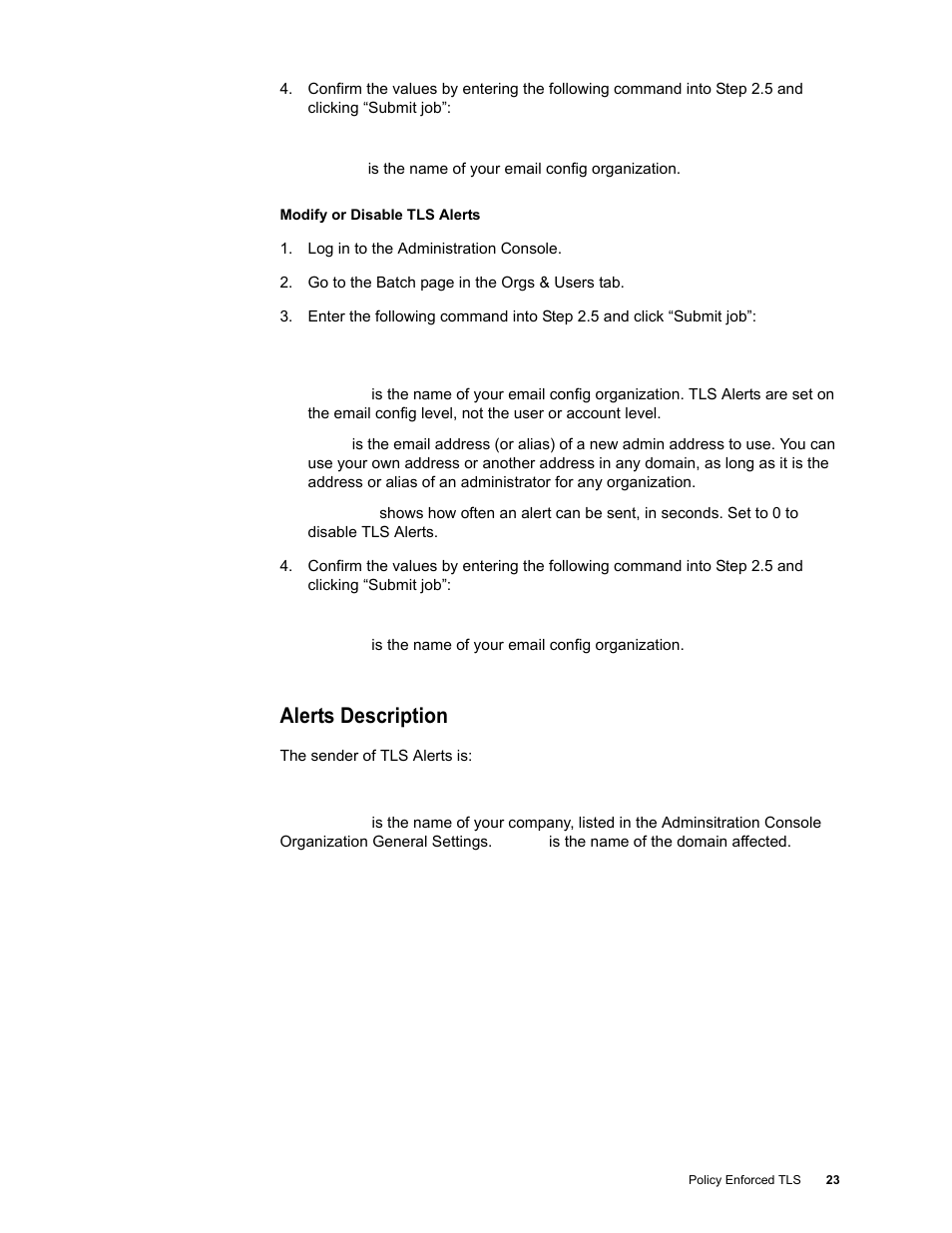 Alerts description | Google Message Encryption Administration Guide User Manual | Page 22 / 59