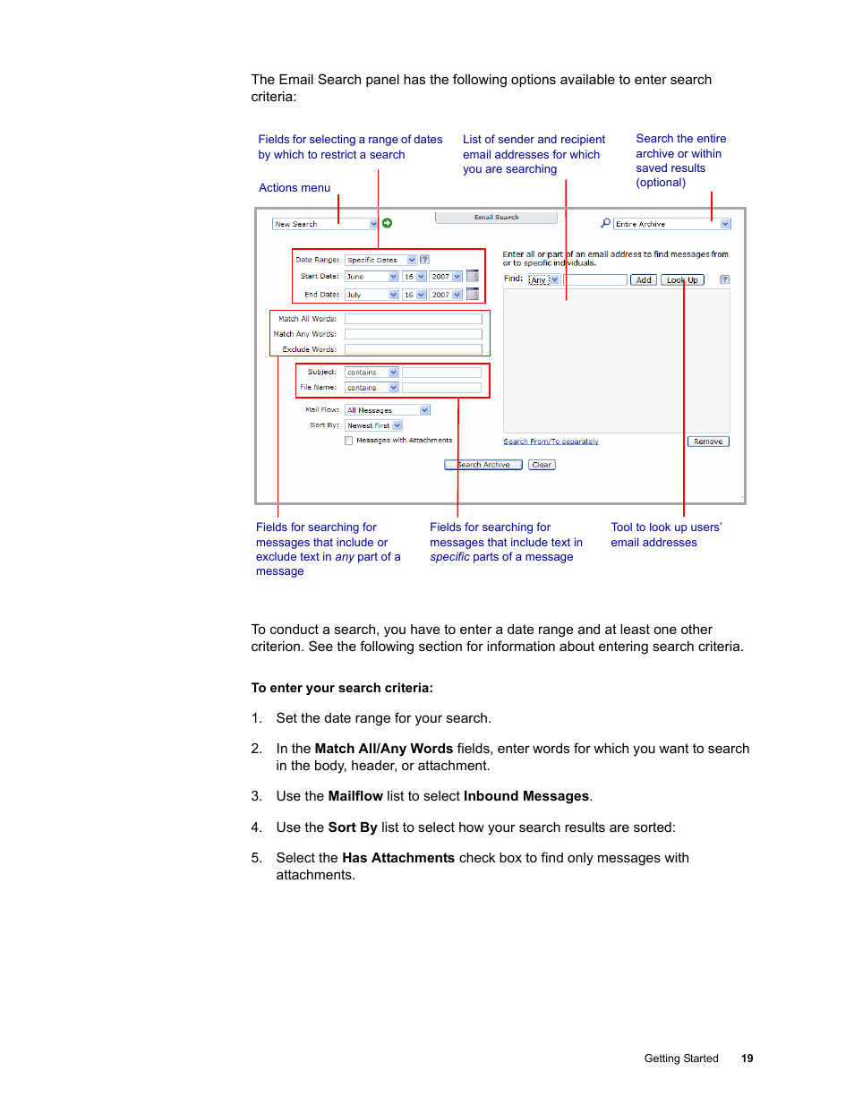 Google Message Archiving Quick Start User Manual | Page 19 / 26