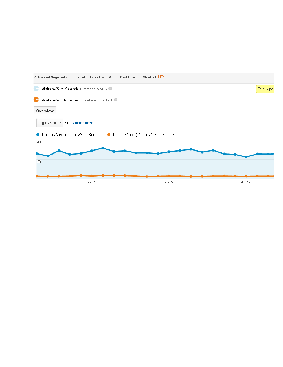 Comparing groups of users | Google Search Appliance Analytics Integration Guide User Manual | Page 18 / 20