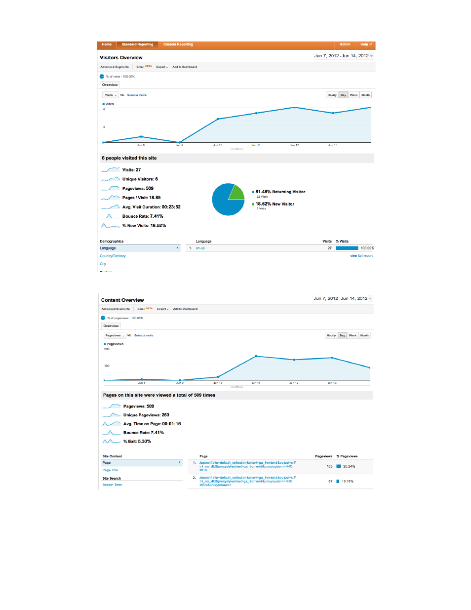 Technical implementation | Google Search Appliance Analytics Integration Guide User Manual | Page 6 / 20