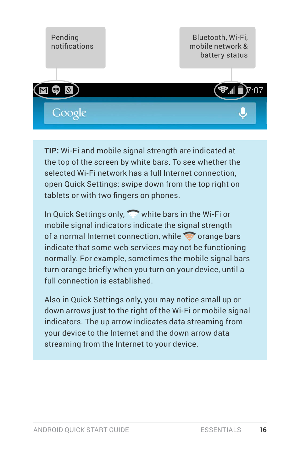 Google ANDROID Quick Start Guide (4.4, KitKat) User Manual | Page 20 / 54