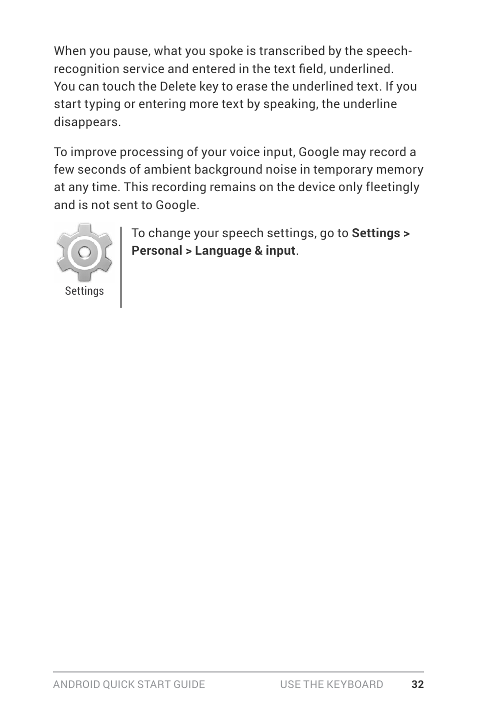 Google ANDROID Quick Start Guide (4.4, KitKat) User Manual | Page 36 / 54