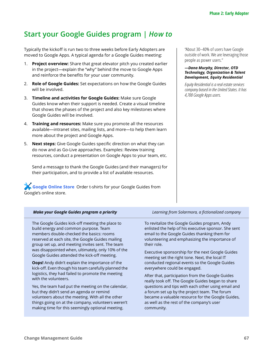 Start your google guides program | how to | Google Apps for Work User Manual | Page 67 / 120