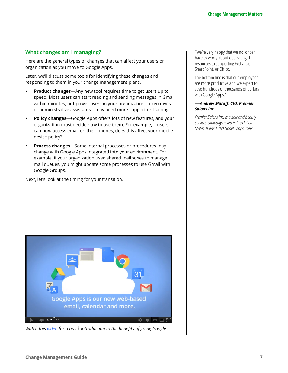 Google Apps for Work User Manual | Page 7 / 120