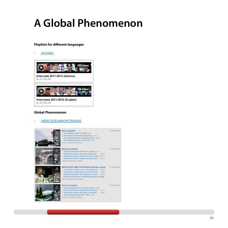 A global phenomenon | Google YouTube Creator Playbook Guide Sports User Manual | Page 31 / 39