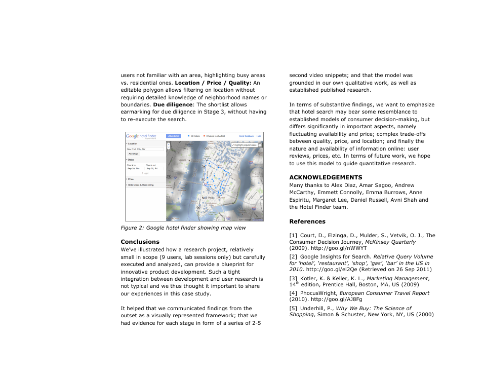 Google A Room with a View: Understanding Users Stages in Picking a Hotel Online User Manual | Page 4 / 4