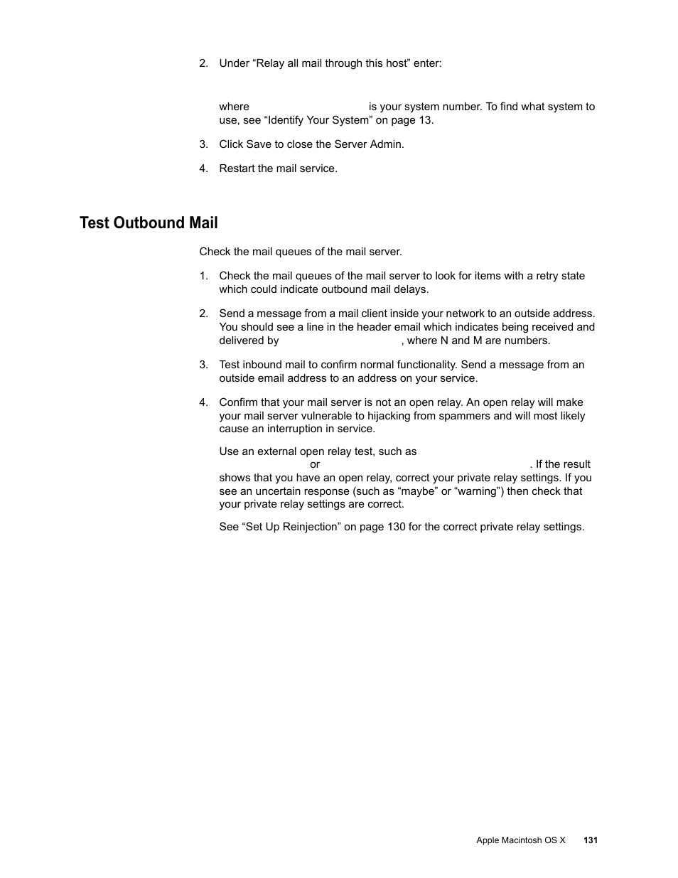 Test outbound mail | Google Outbound Services Configuration Guide User Manual | Page 122 / 128