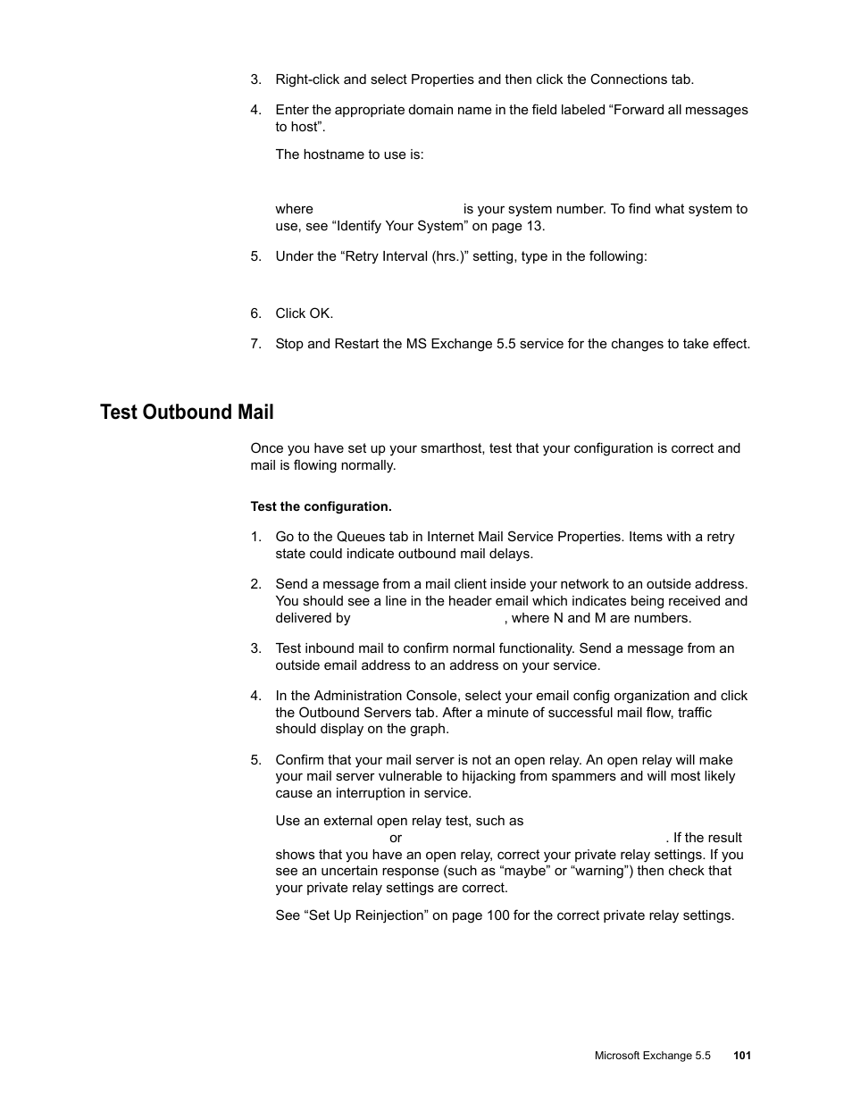 Test outbound mail | Google Outbound Services Configuration Guide User Manual | Page 95 / 128