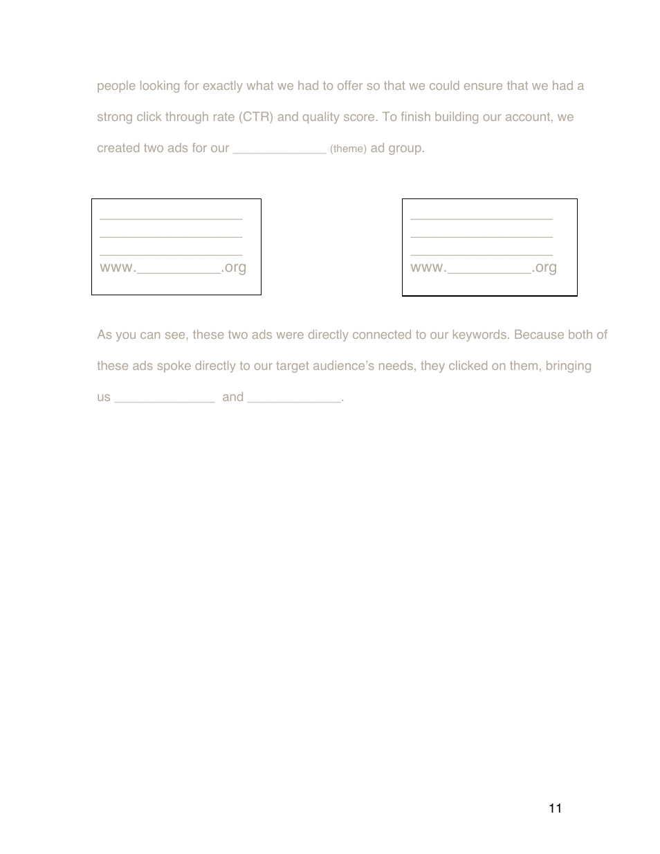 Google Grants Account Creation Guide User Manual | Page 11 / 36