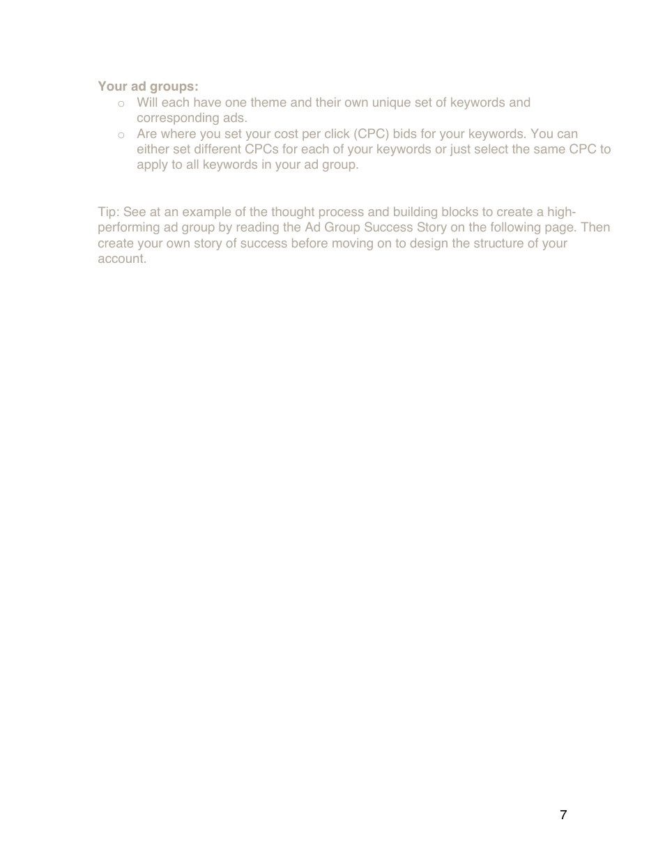 Google Grants Account Creation Guide User Manual | Page 7 / 36