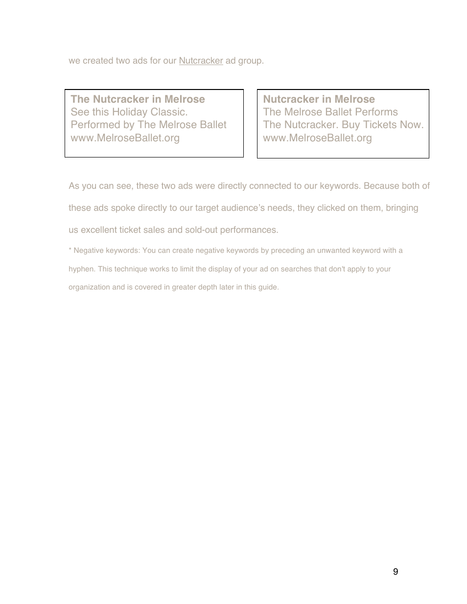 Google Grants Account Creation Guide User Manual | Page 9 / 36
