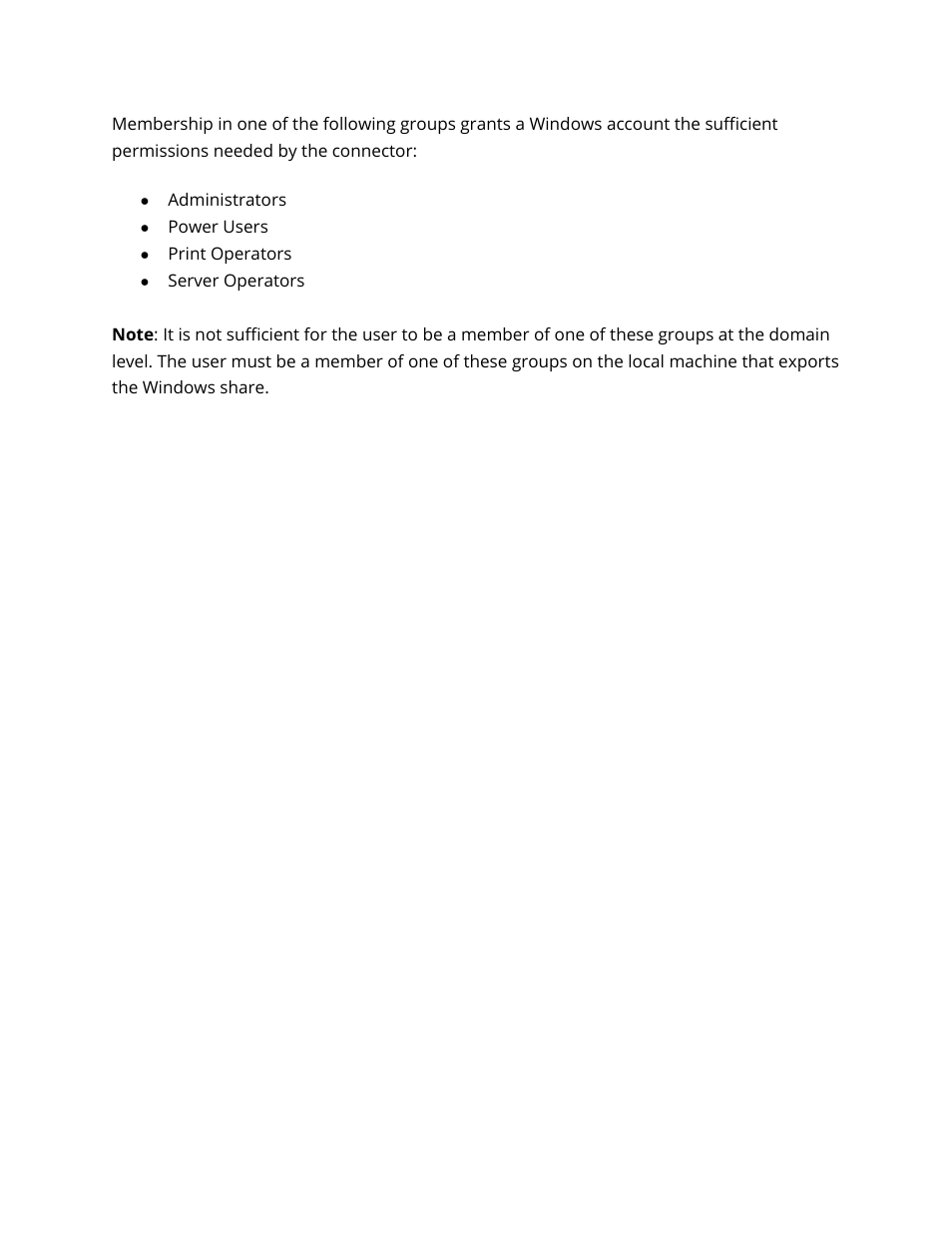 Google Search Appliance Connectors Deploying the Connector for File Systems User Manual | Page 8 / 18