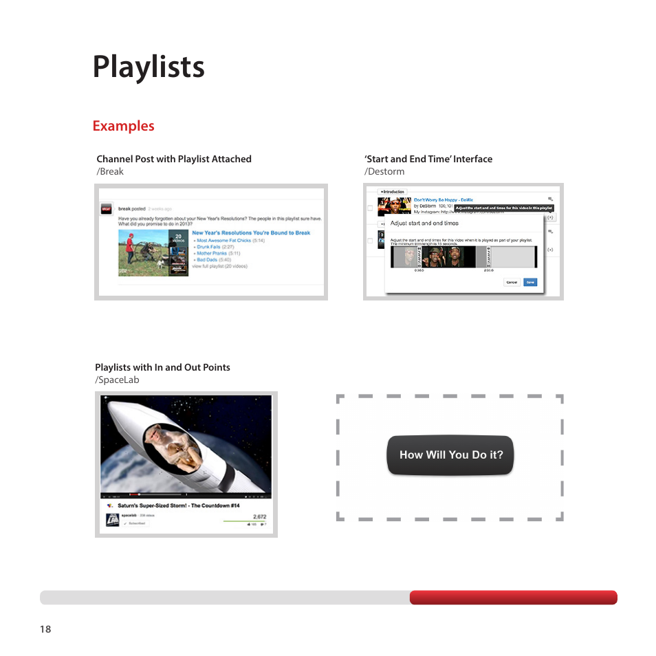 Playlists | Google Creator Playbook Version 4 User Manual | Page 20 / 92