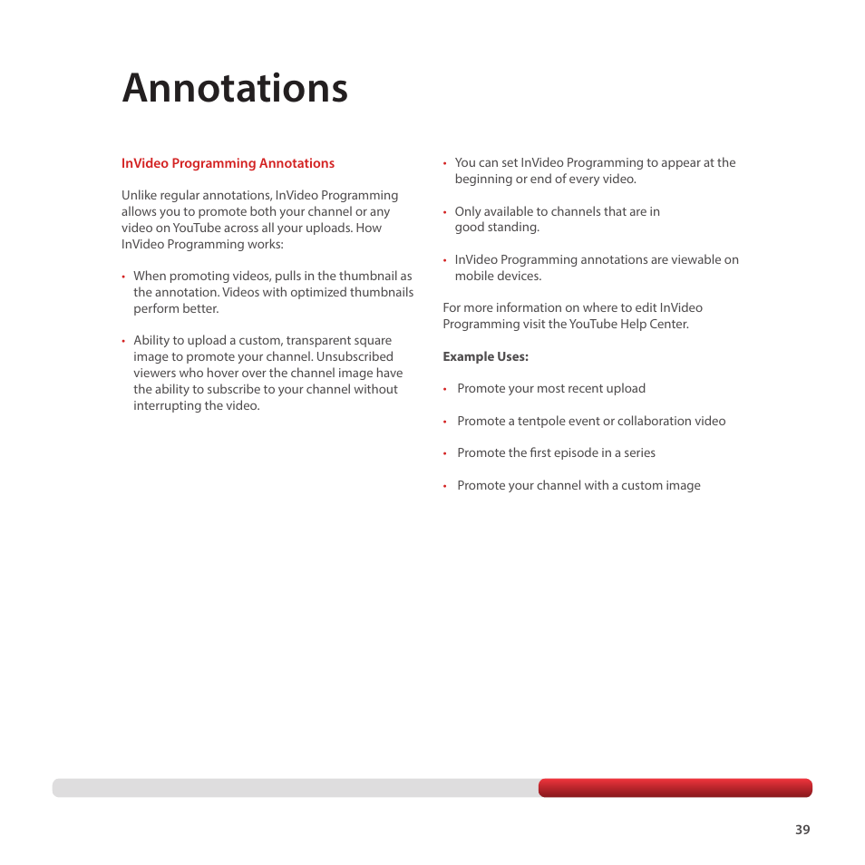 Annotations | Google Creator Playbook Version 4 User Manual | Page 41 / 92