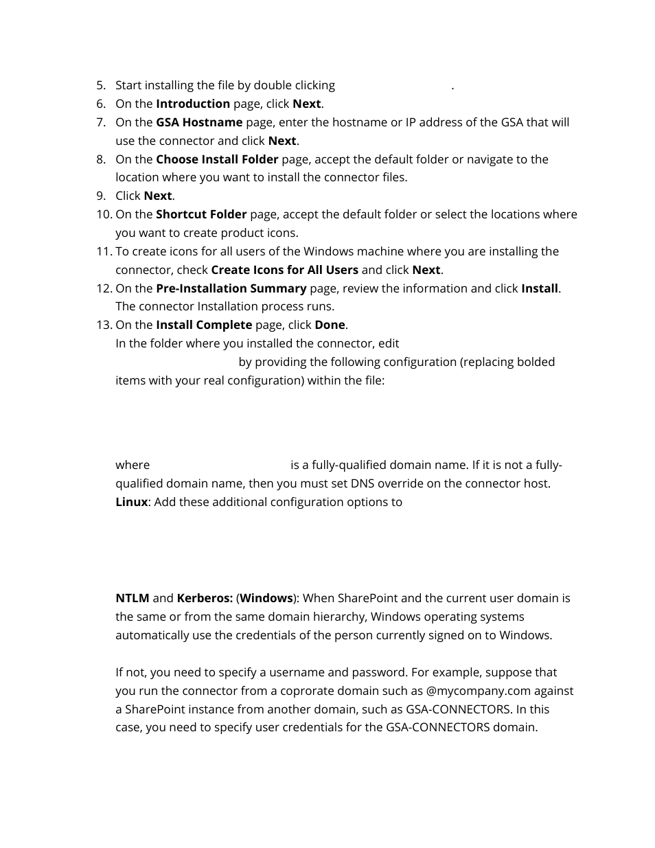Google Search Appliance Connectors Deploying the Connector for SharePoint User Manual | Page 10 / 14