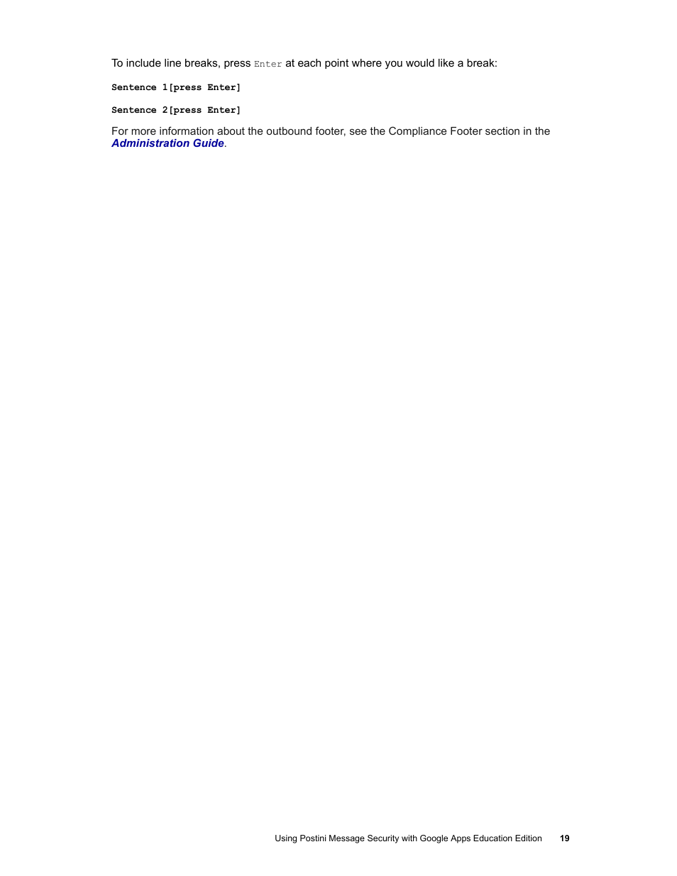 Google Postini Message Security Using Postini with Google Apps Education Edition User Manual | Page 19 / 22