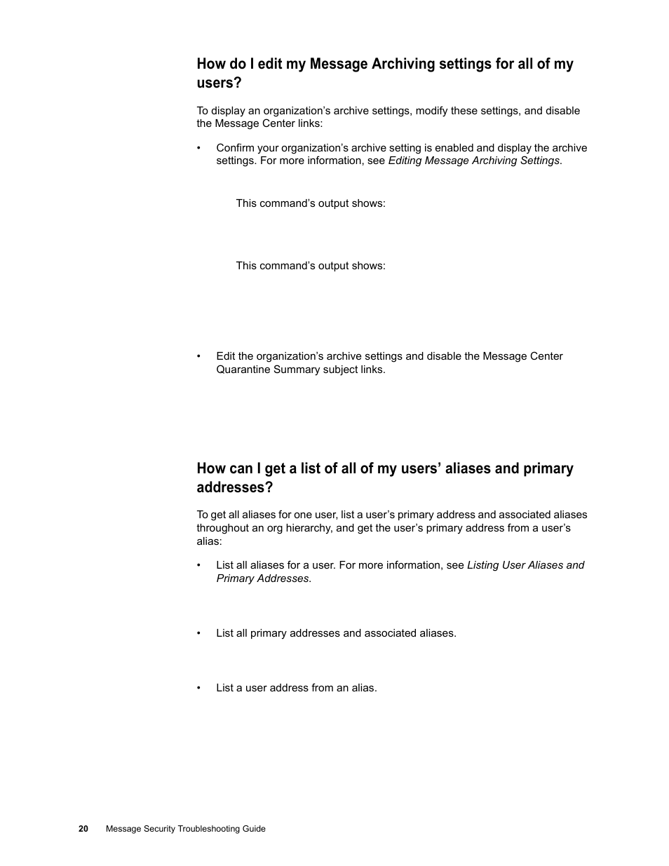 Google Message Security Troubleshooting Guide User Manual | Page 19 / 66