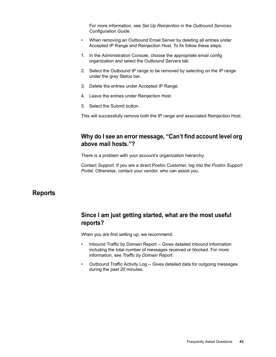 Reports, Reports 43 | Google Message Security Troubleshooting Guide User Manual | Page 42 / 66