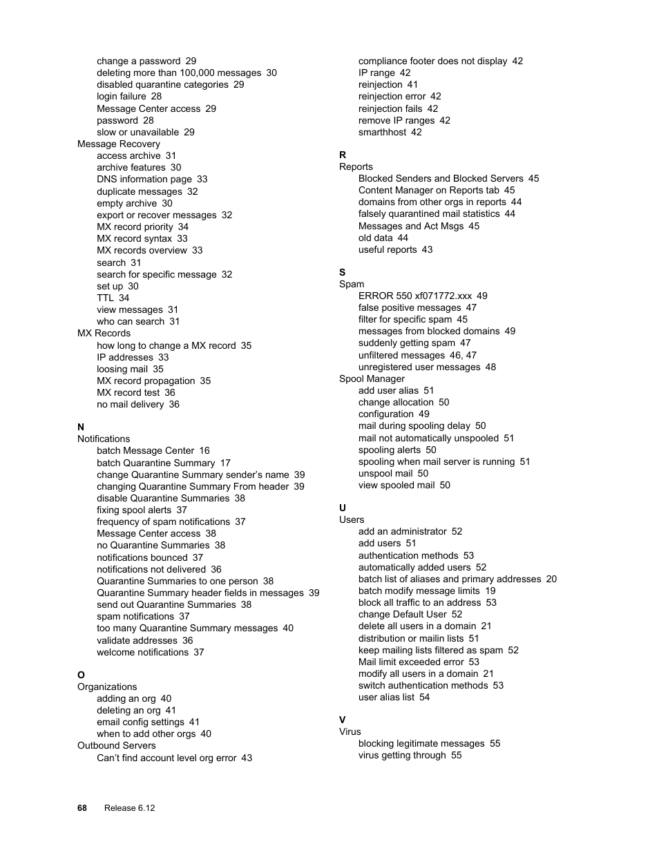 Google Message Security Troubleshooting Guide User Manual | Page 66 / 66