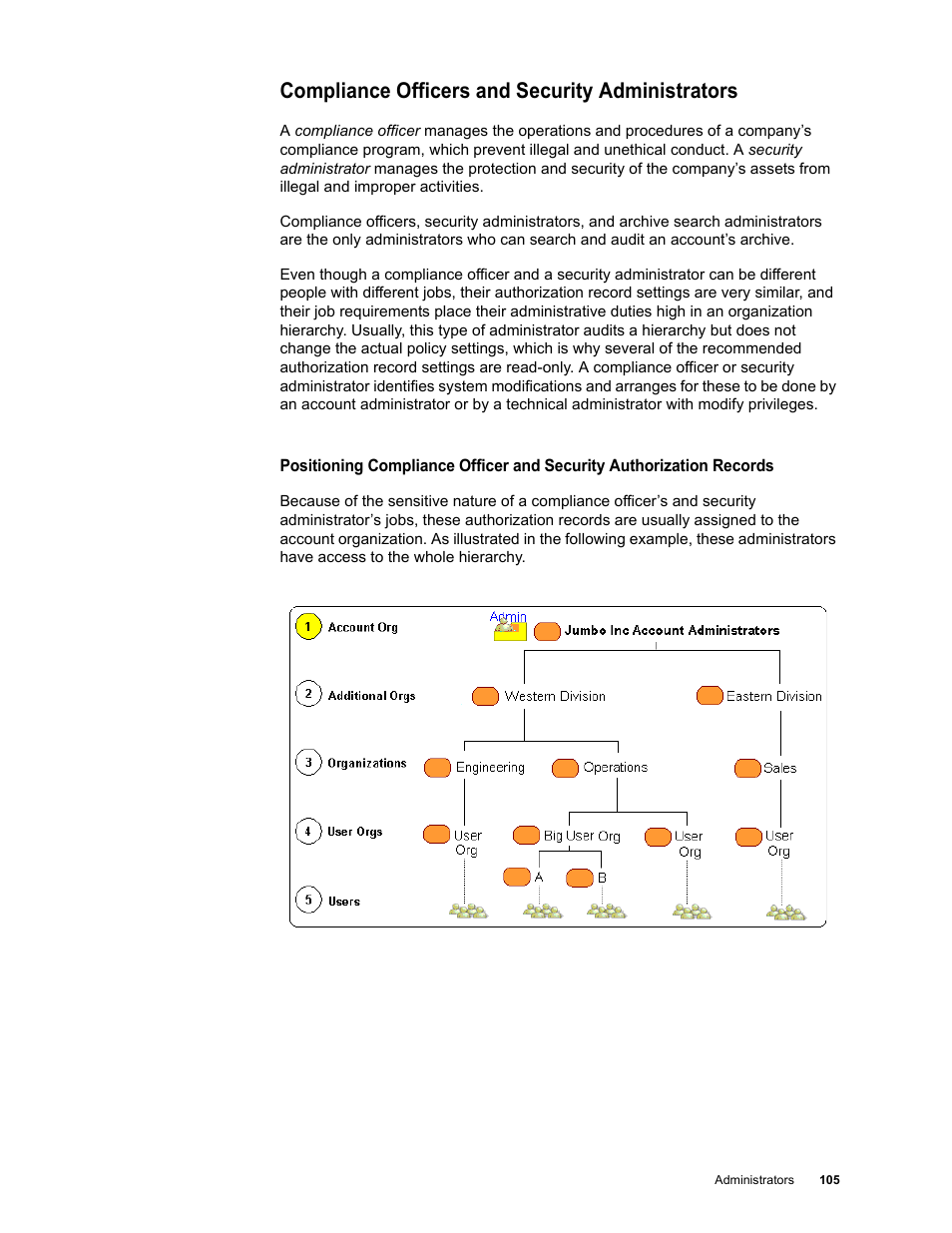 Compliance officers and security administrators | Google Message Security for Google Apps Administration Guide User Manual | Page 105 / 418