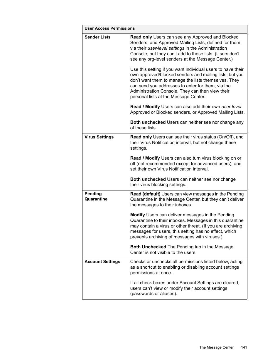 Google Message Security for Google Apps Administration Guide User Manual | Page 141 / 418