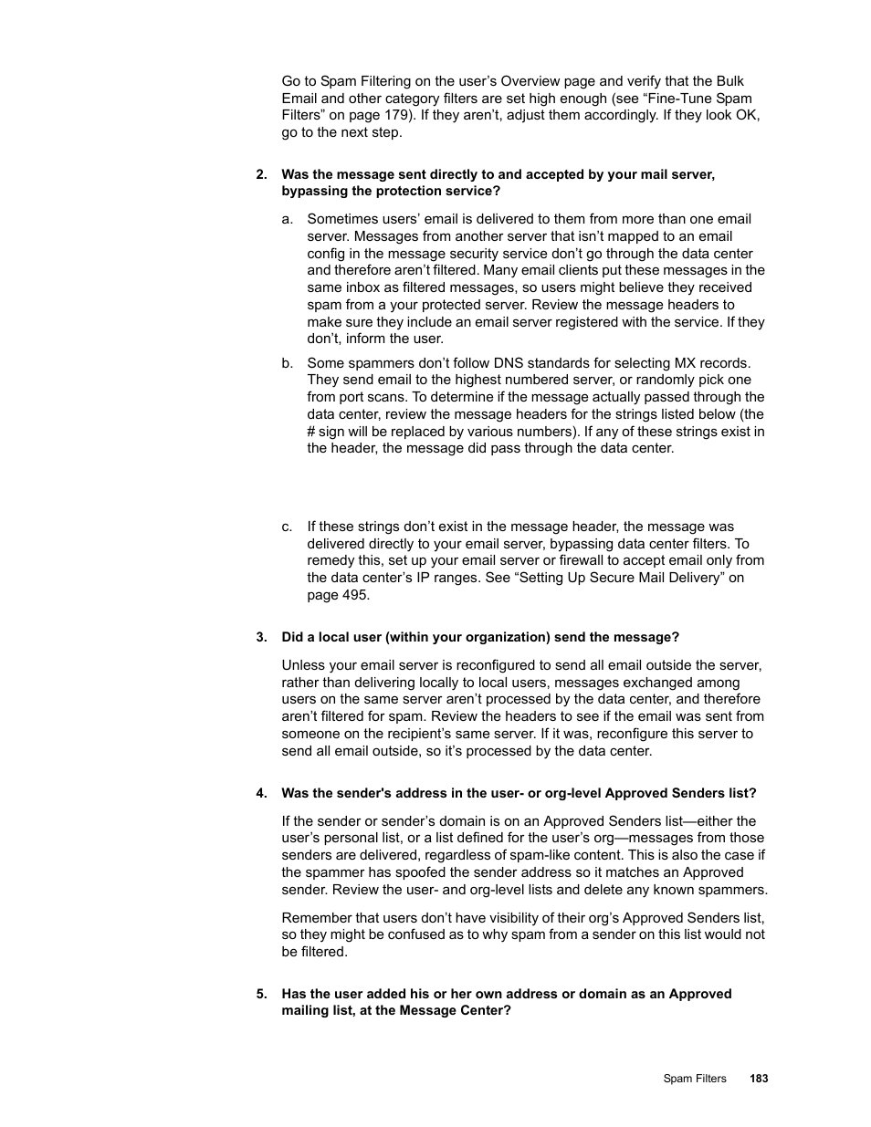 Google Message Security for Google Apps Administration Guide User Manual | Page 183 / 418