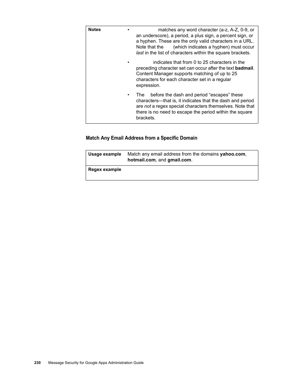 Google Message Security for Google Apps Administration Guide User Manual | Page 230 / 418
