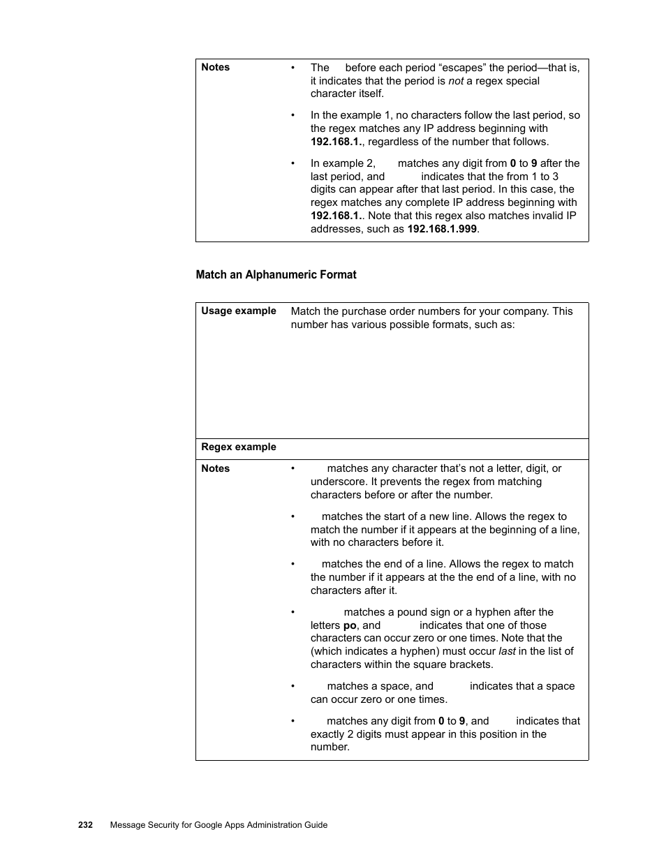 Google Message Security for Google Apps Administration Guide User Manual | Page 232 / 418