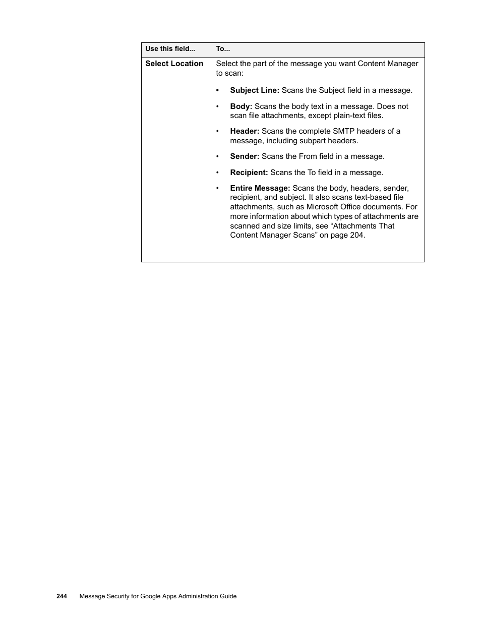 Google Message Security for Google Apps Administration Guide User Manual | Page 244 / 418