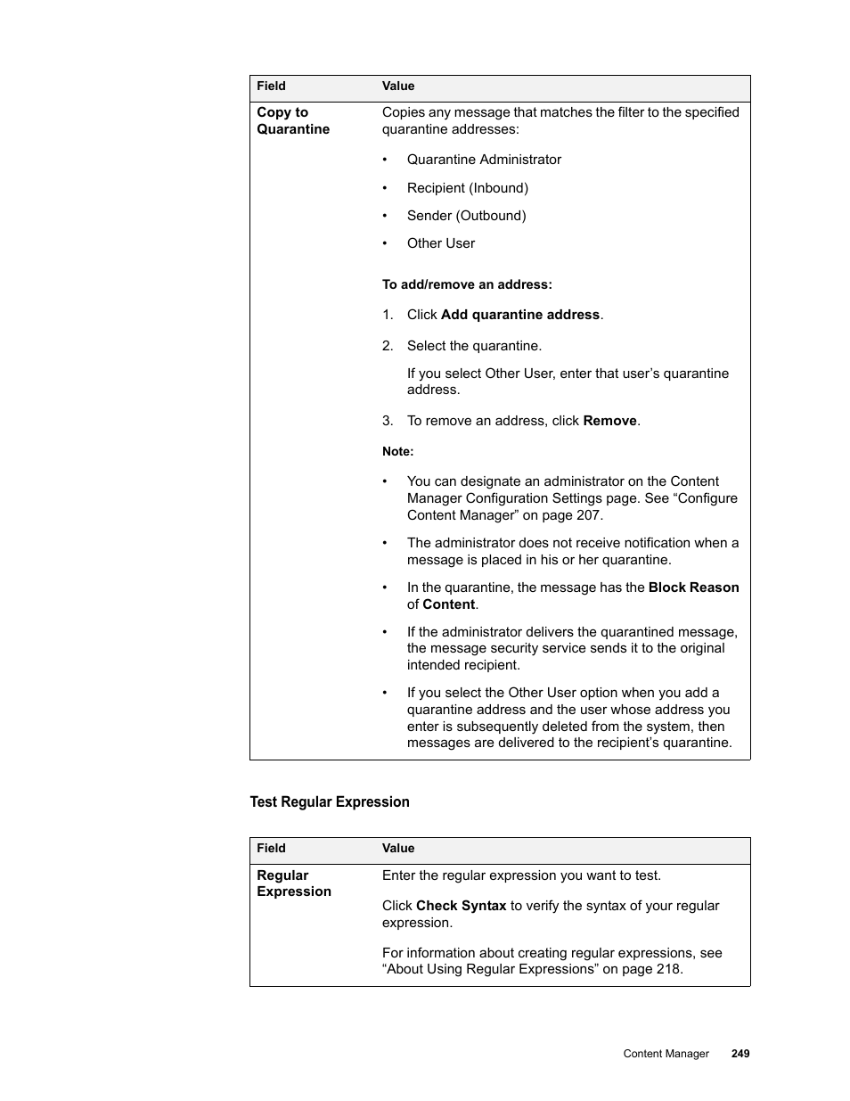 Google Message Security for Google Apps Administration Guide User Manual | Page 249 / 418