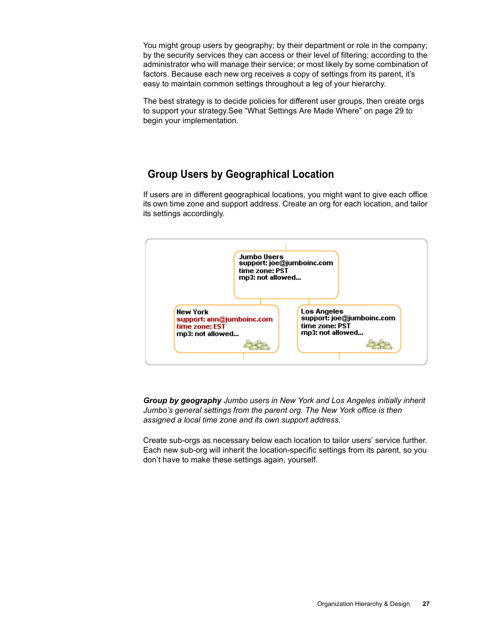 Group users by geographical location | Google Message Security for Google Apps Administration Guide User Manual | Page 27 / 418