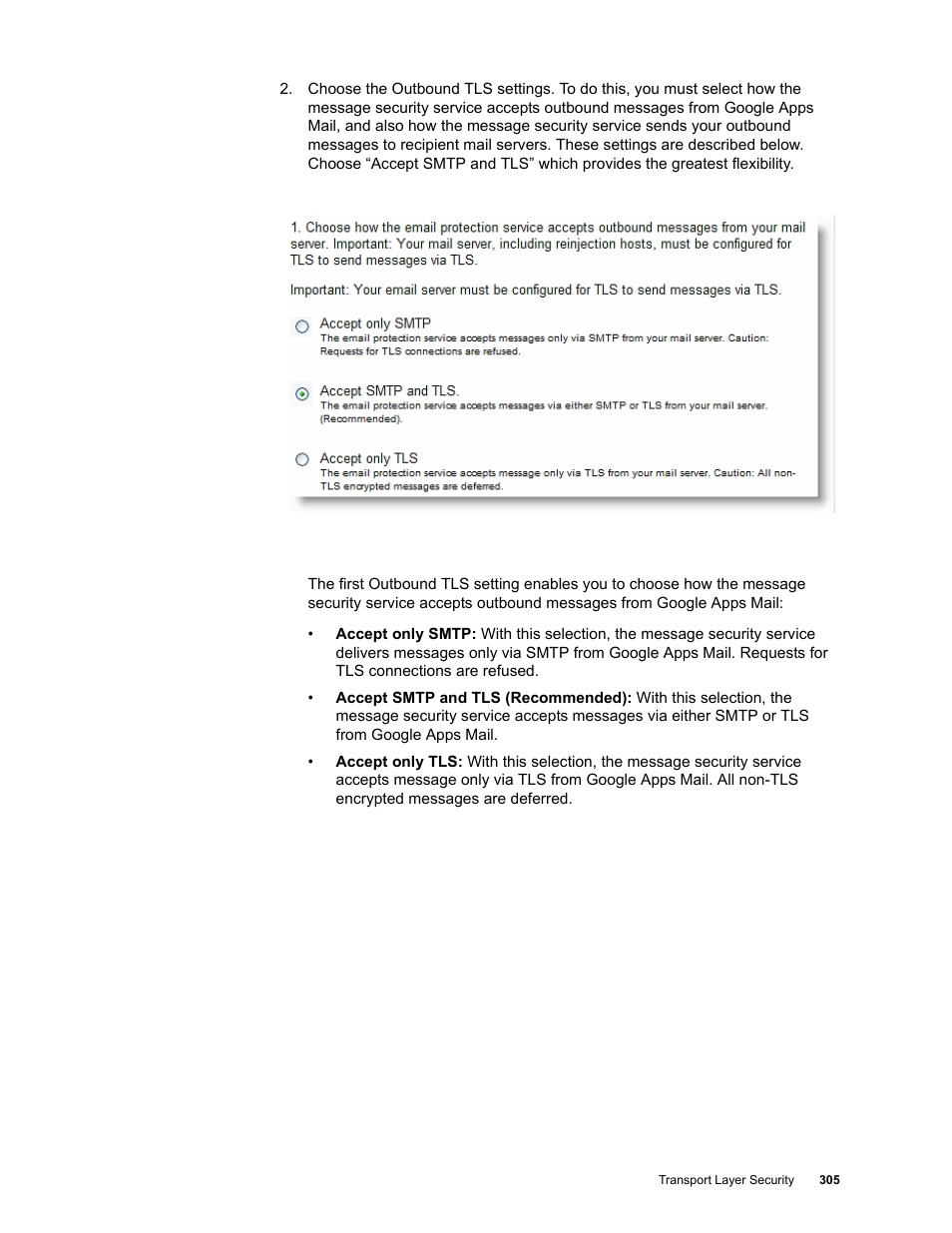 Google Message Security for Google Apps Administration Guide User Manual | Page 305 / 418
