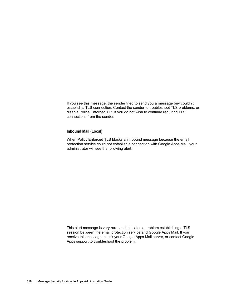 Google Message Security for Google Apps Administration Guide User Manual | Page 318 / 418