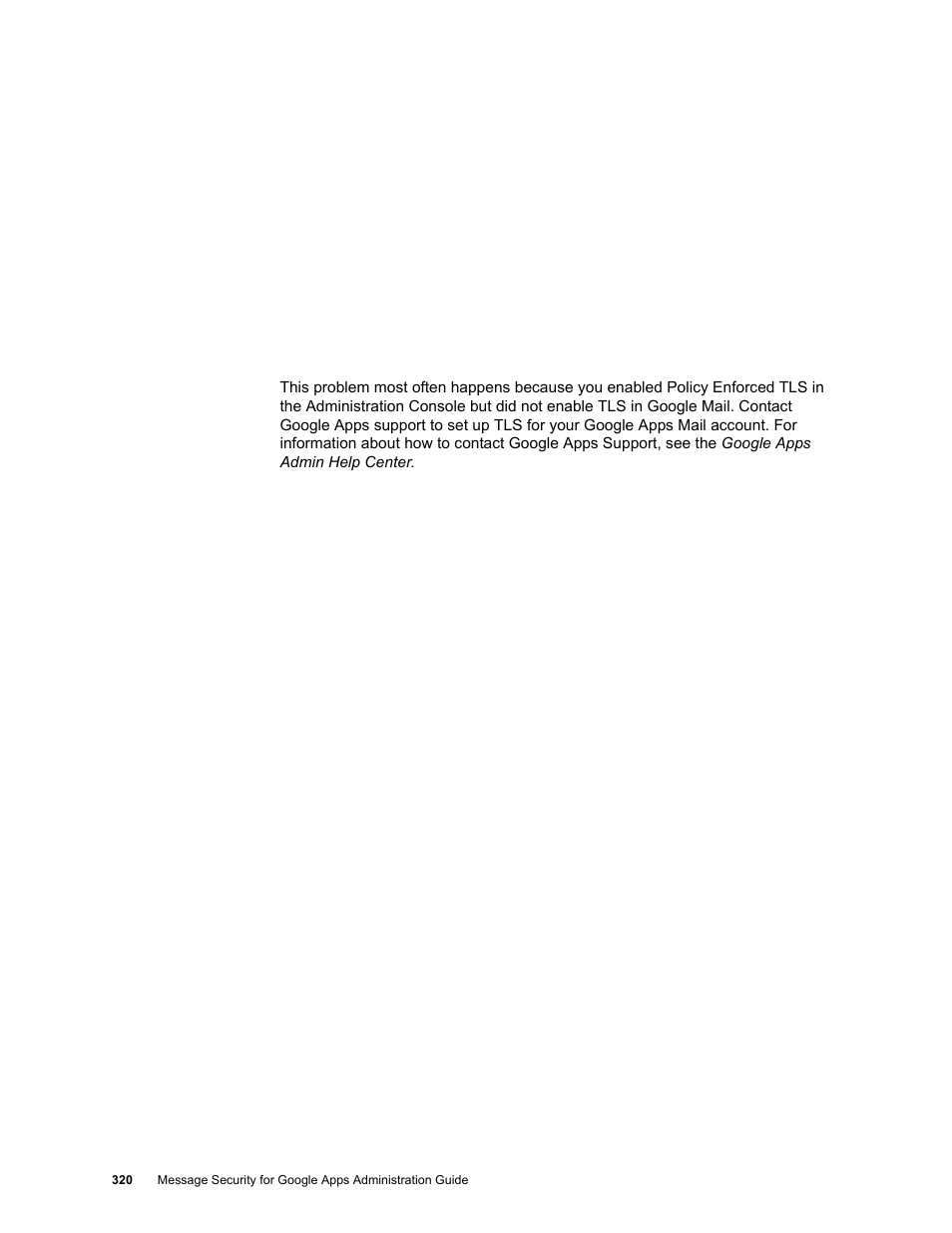 Google Message Security for Google Apps Administration Guide User Manual | Page 320 / 418