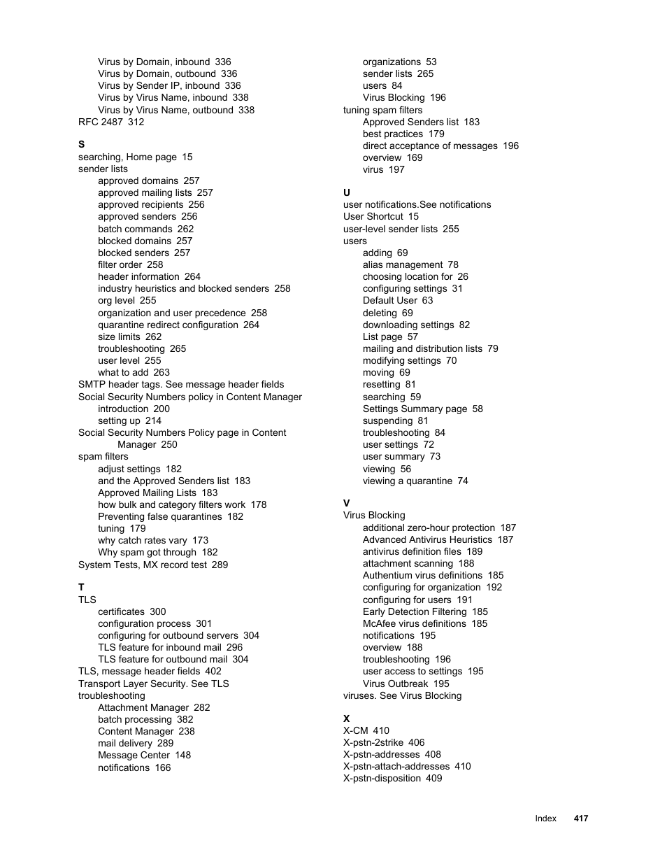 Google Message Security for Google Apps Administration Guide User Manual | Page 417 / 418