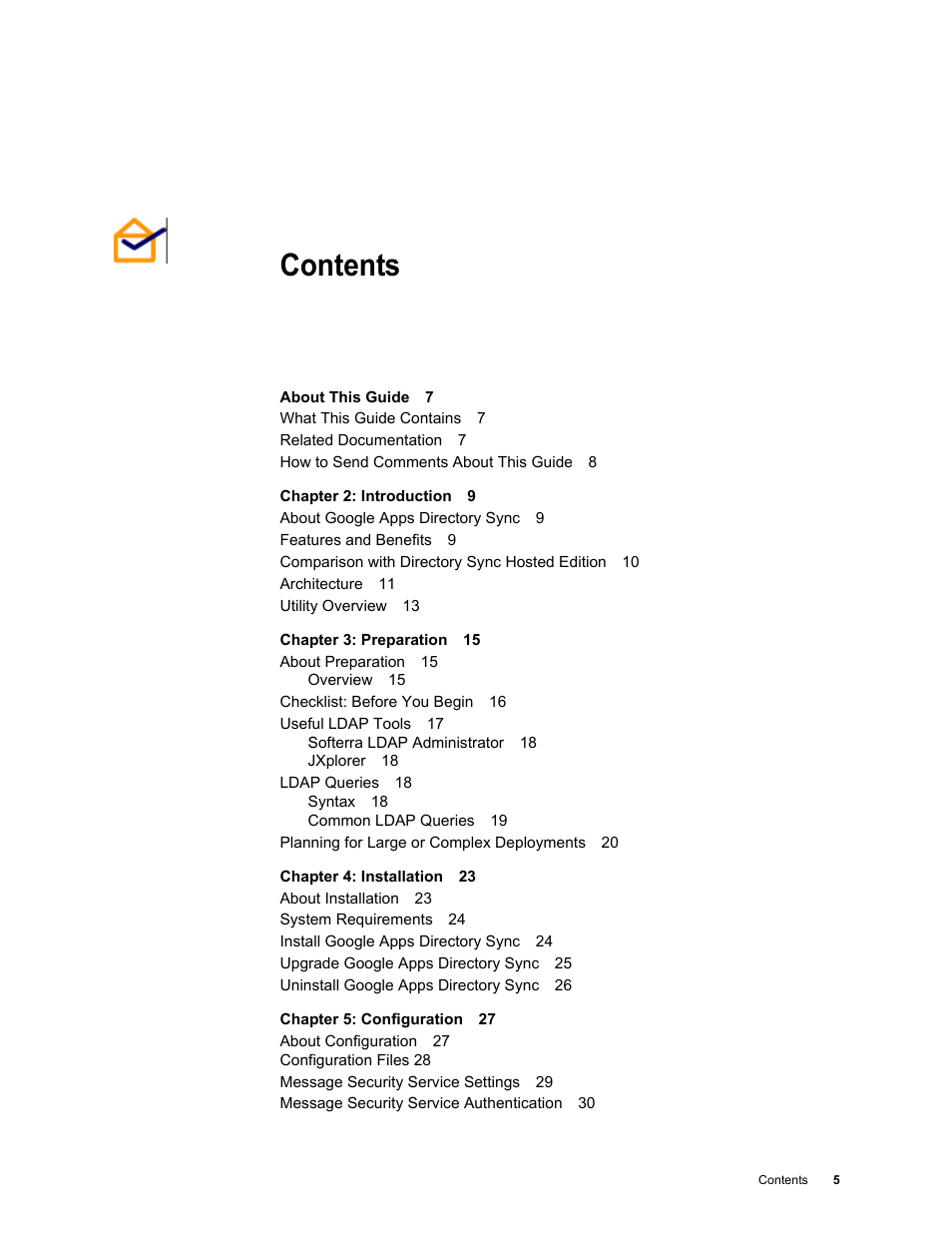 Google Apps Directory Sync for Postini Services Administration Guide User Manual | Page 4 / 73