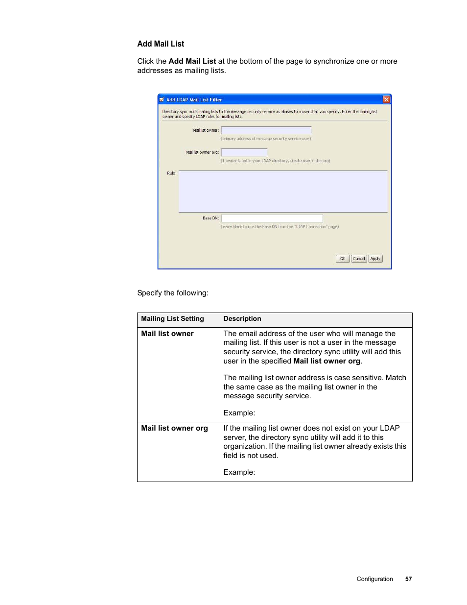 Google Apps Directory Sync for Postini Services Administration Guide User Manual | Page 54 / 73