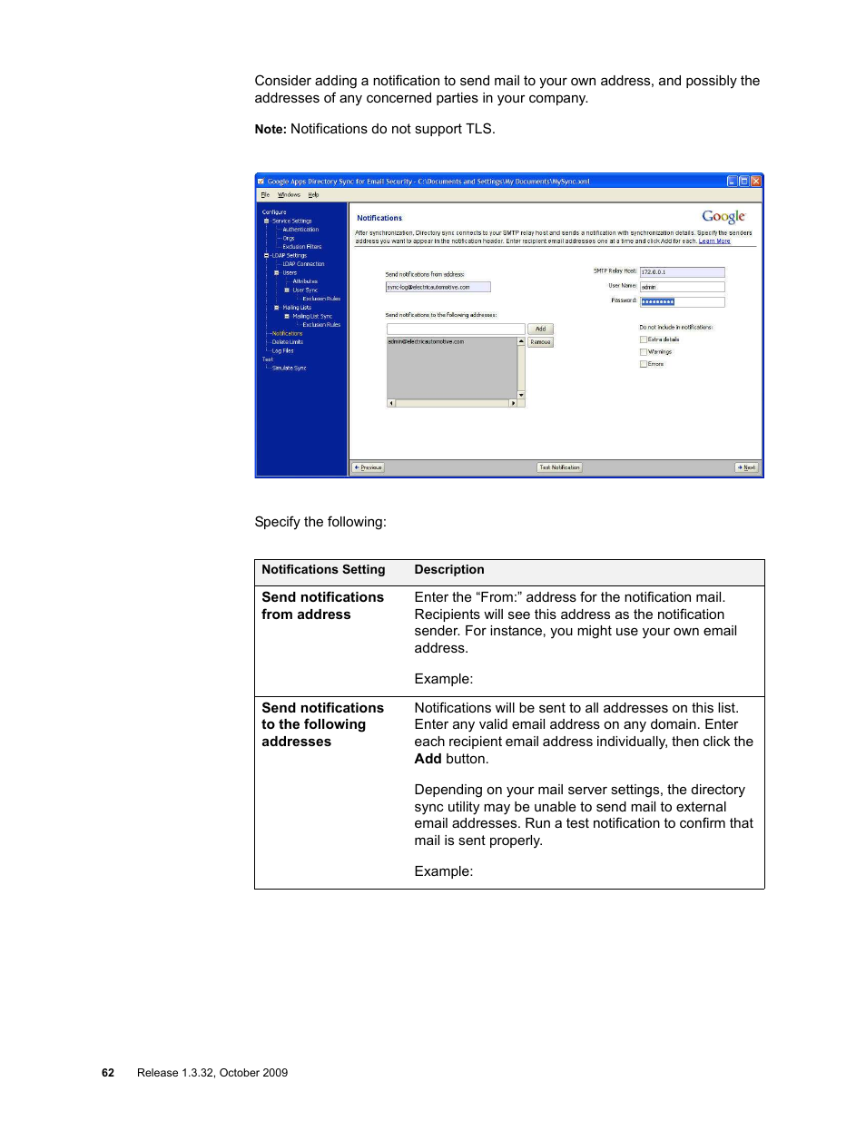 Google Apps Directory Sync for Postini Services Administration Guide User Manual | Page 59 / 73