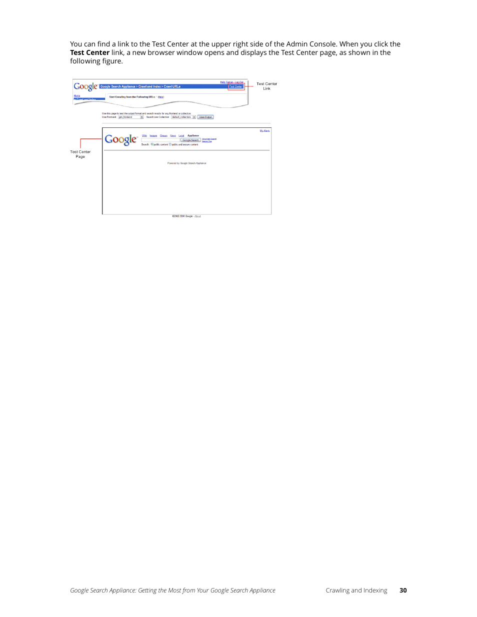 Google Search Appliance Getting the Most from Your Google Search Appliance User Manual | Page 30 / 82
