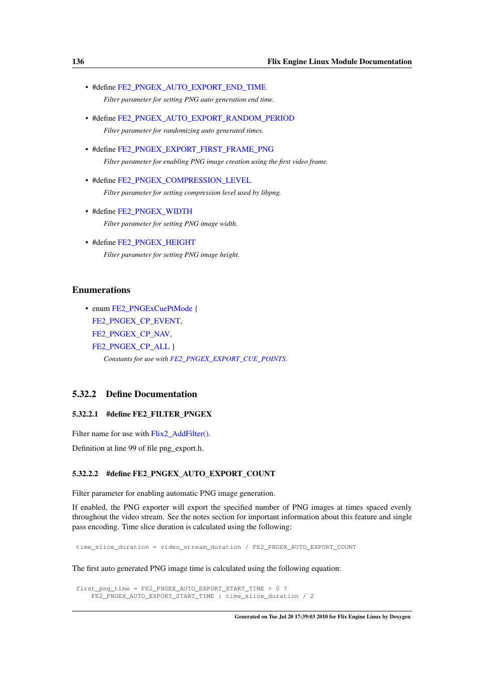Fe2_pngex_auto_export_count, Fe2_pngex_auto, Export_count | Pngex_auto_export_count, Fe2_filter_pngex, Enumerations, 2 define documentation | Google Flix Engine Linux Reference Manual User Manual | Page 142 / 545