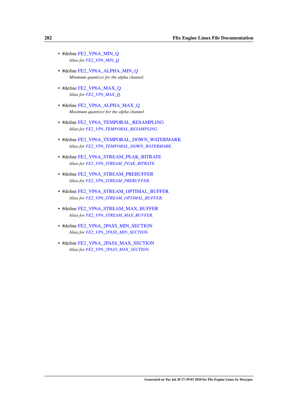Google Flix Engine Linux Reference Manual User Manual | Page 288 / 545