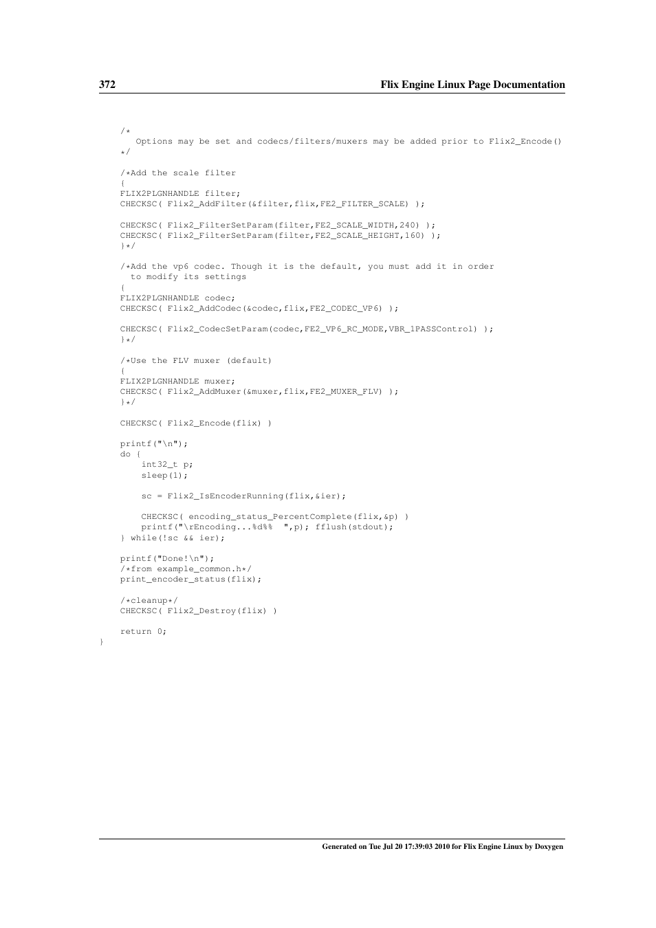 Google Flix Engine Linux Reference Manual User Manual | Page 378 / 545