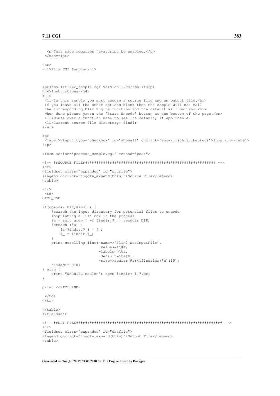 Google Flix Engine Linux Reference Manual User Manual | Page 389 / 545