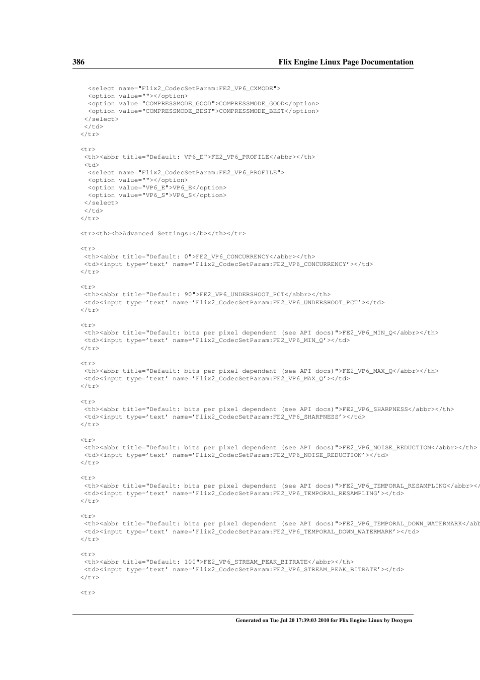 Google Flix Engine Linux Reference Manual User Manual | Page 392 / 545